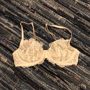 Victoria’s Secret PINK Cream Lace Bralette